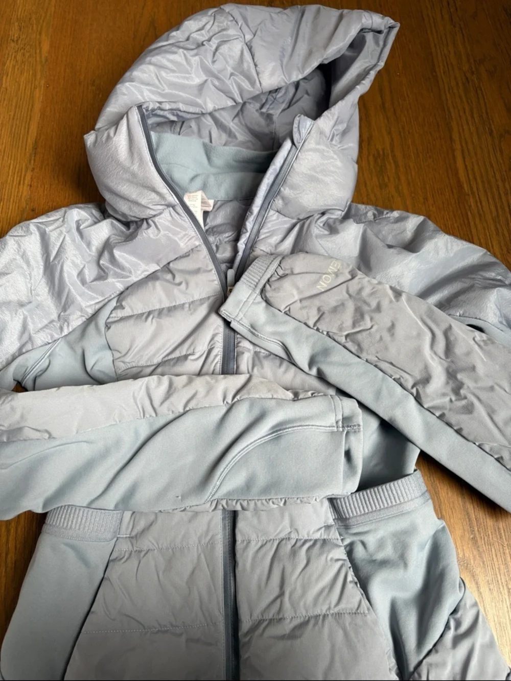 Lululemon Down For It All Jacket Full Zip Hood Size 4